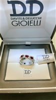 Ringe Davite & Delucchi Dame in Weißgold Rubino 0.82 Ct AA032408 RB1 - AA032408 RB1